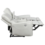 Greenfield Upholstered Power Reclining Loveseat Dove Grey | Grey | Dove Grey | 610262P