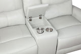 Greenfield Upholstered Power Reclining Loveseat Dove Grey | Grey | Dove Grey | 610262P