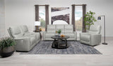 Greenfield Upholstered Power Reclining Loveseat Dove Grey | Grey | Dove Grey | 610262P