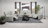 Greenfield Upholstered Power Reclining Loveseat Dove Grey | Grey | Dove Grey | 610262P