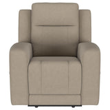 Brentwood 3-piece Upholstered Reclining Sofa Set Taupe | Beige | Taupe | 610281-S3