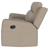 Brentwood Upholstered Motion Reclining Sofa Taupe | King | Beige | Taupe | 610281