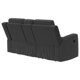 Brentwood Upholstered Reclining Loveseat Dark Charcoal | Grey | Dark Charcoal | 610285