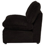 Collins Modular Armless Chair Chocolate Brown | Brown | Chocolate Brown | 610350AC