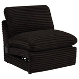 Collins Modular Power Armless Recliner Chocolate Brown | Brown | Chocolate Brown | 610350ARP