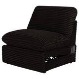 Collins Modular Power Armless Recliner Chocolate Brown | Brown | Chocolate Brown | 610350ARP