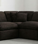 Collins Modular Corner Chair Chocolate Brown | Brown | Chocolate Brown | 610350CRN