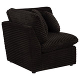 Collins Modular Corner Chair Chocolate Brown | Brown | Chocolate Brown | 610350CRN
