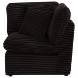 Collins Modular Corner Chair Chocolate Brown | Brown | Chocolate Brown | 610350CRN