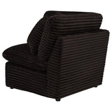 Collins Modular Corner Chair Chocolate Brown | Brown | Chocolate Brown | 610350CRN