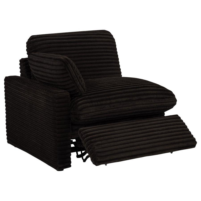 Collins Modular LAF Power Recliner Chocolate Brown