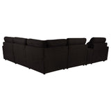 Collins 6-piece Modular Power Reclining Sectional Chocolate Brown | Brown | Chocolate Brown | 610350P-SET