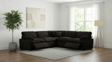 Collins 5-piece Modular Power Reclining Sectional Chocolate Brown | Brown | Chocolate Brown | 610350P