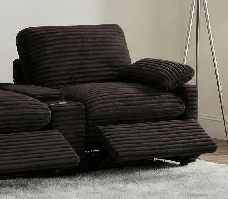 Collins Modular RAF Power Recliner Chocolate Brown