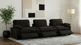 Collins 5-Piece Power Reclining Home Theater Seating Chocolate Brown | Brown | Chocolate Brown | 610351PT