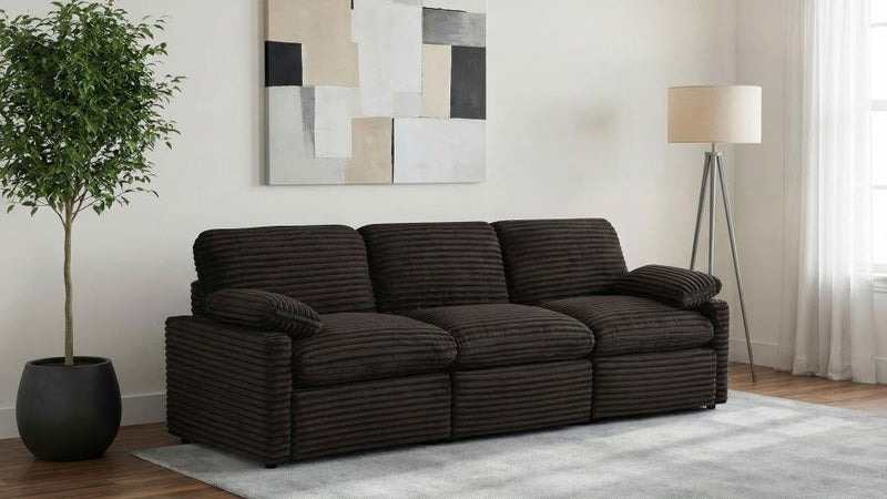 Collins Modular Power Sofa Chocolate Brown