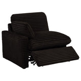 Collins Modular Power Loveseat Chocolate Brown | Brown | Chocolate Brown | 610352P