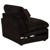 Collins Modular Power Loveseat Chocolate Brown | Brown | Chocolate Brown | 610352P