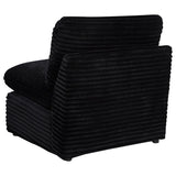Collins Modular Armless Chair Black | Black | 610360AC