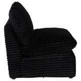 Collins Modular Armless Chair Black | Black | 610360AC