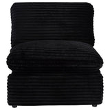 Collins Modular Power Armless Recliner Black | Black | 610360ARP