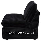 Collins Modular Power Armless Recliner Black | Black | 610360ARP