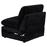 Collins Modular Power Armless Recliner Black | Black | 610360ARP