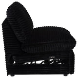 Collins Modular Power Armless Recliner Black | Black | 610360ARP