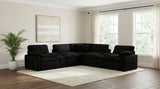 Collins Modular Power Armless Recliner Black | Black | 610360ARP