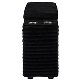 Collins Upholstered Modular Storage Console Black | Black | 610360CON