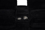 Collins Upholstered Modular Storage Console Black | Black | 610360CON