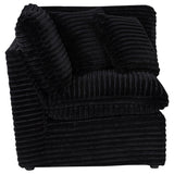 Collins Modular Corner Chair Black | Black | 610360CRN