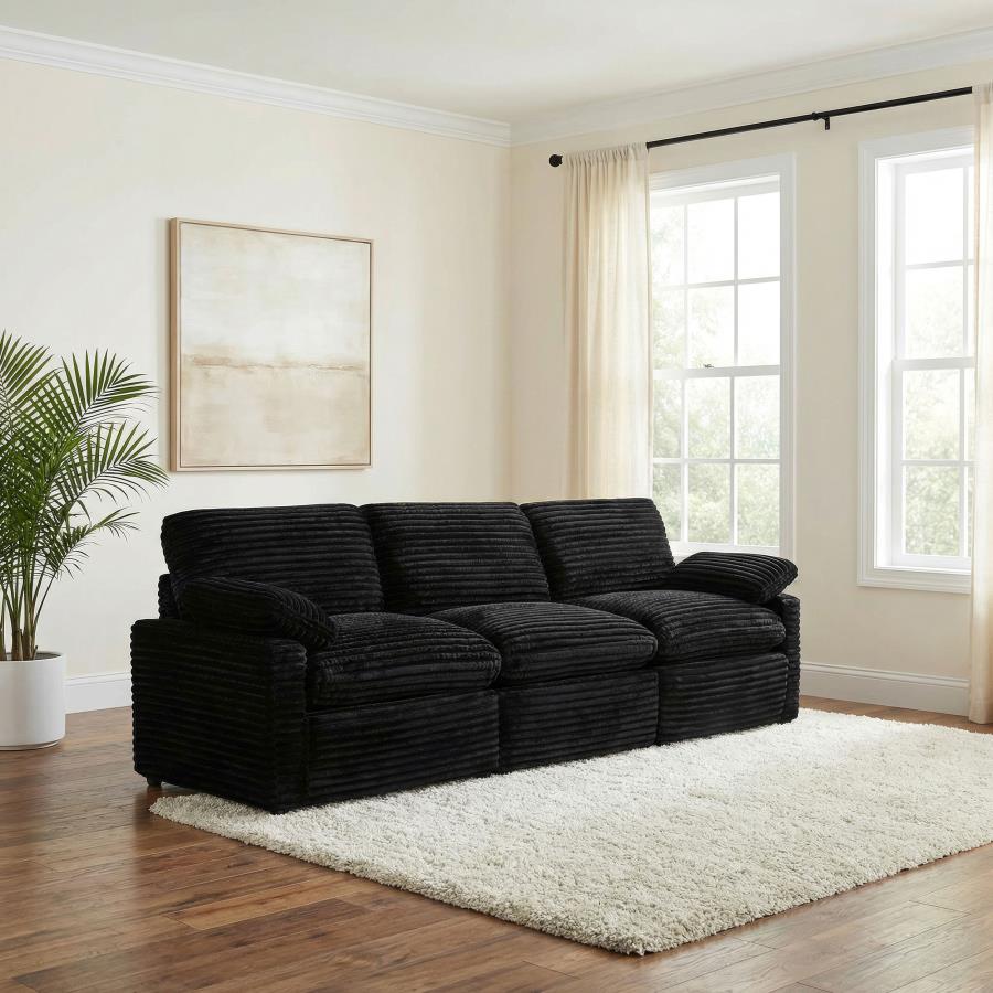 Collins Modular Power Sofa Black | Black | 610361P