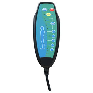 Louie Chenille Upholstered Power Lift Massage Chair Brown