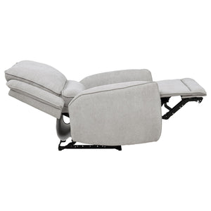 Sylmar Chenille Upholstered Power Recliner Dove Grey