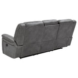 Conrad Upholstered Padded Arm Motion Sofa Grey | Grey | 650354