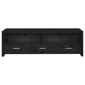 Alton 3-drawer Engineered Wood 61-inch TV Stand Black Oak