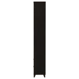 Lewes 4-shelf Engineered Wood Media Tower Cappuccino | Brown | Cappuccino | 700882