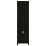Lewes 4-shelf Engineered Wood Media Tower Cappuccino | Brown | Cappuccino | 700882