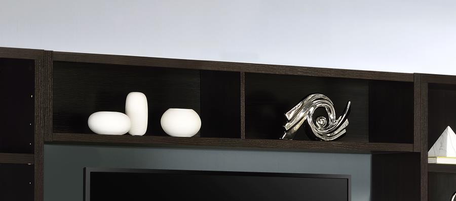 Lewes Bridge with 2 Encased Storage Compartments Cappuccino | King | Brown | Cappuccino | 700883