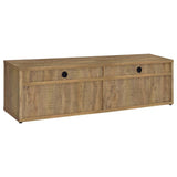 Tabby 79-inch 4-door Engineered Wood TV Stand Media Console Mango | Twin | Brown | Mango | 700933