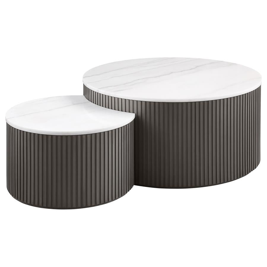 HP0426 Nesting Coffee Table Charcoal | Grey | Charcoal | 700940