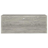 Burke 3-piece 59-inch TV Entertainment Center Grey Driftwood | Full | Grey | Grey Driftwood | 701024-SET