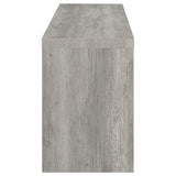 Burke 3-piece 59-inch TV Entertainment Center Grey Driftwood | Full | Grey | Grey Driftwood | 701024-SET