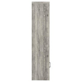 Burke 3-piece 59-inch TV Entertainment Center Grey Driftwood | Full | Grey | Grey Driftwood | 701024-SET