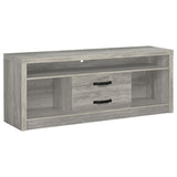 Burke 2-drawer Engineered Wood 59-inch TV Stand Grey Driftwood | Grey | Grey Driftwood | 701024