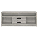 Burke 2-drawer Engineered Wood 59-inch TV Stand Grey Driftwood | Grey | Grey Driftwood | 701024