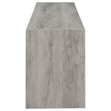 Burke 2-door Engineered Wood 71-inch TV Stand Grey Driftwood | Grey | Grey Driftwood | 701025
