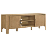 Rowe 65-inch 2-door Wood TV Stand Media Console Light Oak | Brown | Light Oak | 701652