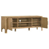 Rowe 65-inch 2-door Wood TV Stand Media Console Light Oak | Brown | Light Oak | 701652